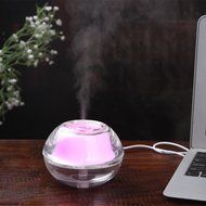 MEGAVISION Portable Personal Crystal Night Lights Cool Mist Air Humidifier with USB Cable for Home Office Bedroom... N5