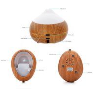 Essential Oil Diffuser, Hoosam 120ml Wood Grain Aromatherapy Diffuser Ultrasonic Cool Mist Air Humidifier with... N13