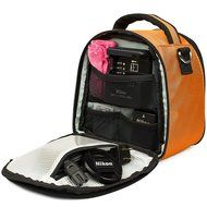Laurel DSLR Camera Handbag for Panasonic Lumix DMC Series SLR Cameras, Grey N33