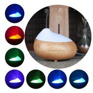 Essential Oil Diffuser, Hoosam 120ml Wood Grain Aromatherapy Diffuser Ultrasonic Cool Mist Air Humidifier with... N14