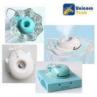 UnicornTech HM-03 Ultra Portable Cool Air Humidifier with USB Cable for Office Home Travel - Cute Whale Shape... N5