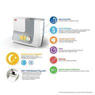 NUK Warm and Cool Mist Ultrasonic Humidifier N2