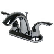 Ultra UF28046CP Two-Handle Chrome Lavatory Faucet with Pop-Up Drain by Ultra