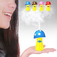 Ultrasonic Cool Mist Humidifier,Dizaul Mushroom Humidifier 200ml for skin moisturing,stealth mask with No Noise... N6
