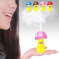 Ultrasonic Cool Mist Humidifier,Dizaul Mushroom Humidifier 200ml for skin moisturing,stealth mask with No Noise... N8
