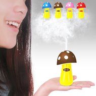 Ultrasonic Cool Mist Humidifier,Dizaul Mushroom Humidifier 200ml for skin moisturing,stealth mask with No Noise... N11