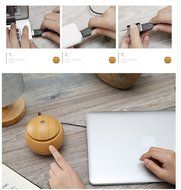 IREALIST Floureon Essential Oil Aroma Diffuser Ultrasonic Humidifier Air Mist Aromatherapy Purifier Wood grain... N10