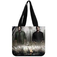 ARTSWOW Supernatural Shoulder Bag Custom Lady Travel Bag Canvas Reusable Tote Bag (2 Sides) N3