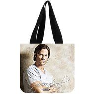 ARTSWOW Supernatural Shoulder Bag Custom Lady Travel Bag Canvas Reusable Tote Bag (2 Sides) N4