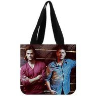 ARTSWOW Supernatural Shoulder Bag Custom Lady Travel Bag Canvas Reusable Tote Bag (2 Sides) N5