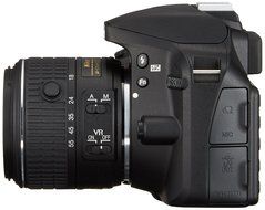 Nikon digital camera D3300 double zoom kit 18-55mm DX VR II &amp; 55-200mm DX VR II Lenses2 Black N9