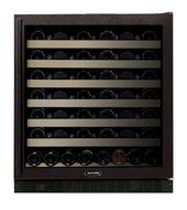 AGA Marvel 8SWCE621 Under Counter Wine Cellar, Black Cabinet with Left Hinge Black Frame Glass Door, 15-Inch N5