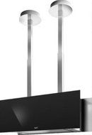 Best IC35I90B 36" Sorpresa Series Secret Island Mount Range Hood with 490 CFM Internal Blower Heat Sentry Mesh...