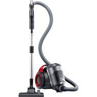 Samsung VC12F70HNHR/AA Motion Sync Bagless Canister Vacuum with Superior Swivel Steering, Vitality Red