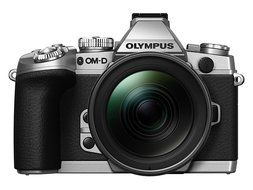Olympus E-M1 Body 16 Mpix Silver Kit Incl. EZ-M1240 PRO black, V207017SE000 (Incl. EZ-M1240 PRO black Lens hood... N2