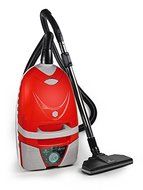 Lindhaus Aria Red Multifuntion Canister Vacuum Cleaner with Turbo Brush and Hard Floor Tool