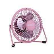 BTOOP 4 Inch Mini USB Desk Fan - Small - Black N11