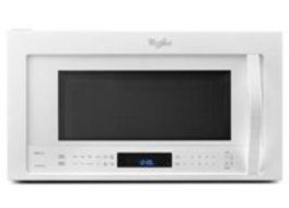 Whirlpool White Microwave Hood