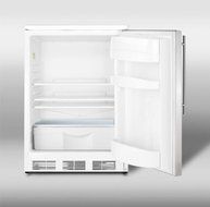 Summit FF6SSHV: Freestanding all-refrigerator with auto defrost, stainless steel door and thin handle N3