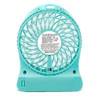 YL-VV@ Taidea UF-TDF02 Mini Portable Mute USB 18650 Rechargeable Battery Fan PC USB Cooler Table Fan with LED... N5