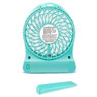 YL-VV@ Taidea UF-TDF02 Mini Portable Mute USB 18650 Rechargeable Battery Fan PC USB Cooler Table Fan with LED... N6