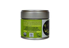 Matcha Green Tea Powder Organic - USDA &ndash; 4 oz - 50%-50% Mix of Ceremonial and Culinary Japanese Matcha N14