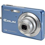 Casio Exilim EX-Z77 7.2MP Digital Camera with 3x Anti-Shake Optical Zoom (Blue)