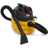 Shop-Vac 677-5872410 Heavy-Duty Portable Wet/Dry Vacuums, 5.5 hp Peak, 5 gal, Yellow