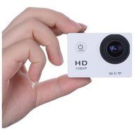 White Action Sports Outdoor Waterproof Digital Cam Camera Camcorder Full HD 1080P Wifi