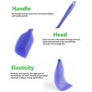 Silicone Cream Cheese Butter Scraper Butter Batter Mixing Spatula N4