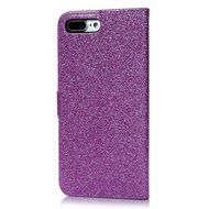 Badalink iPhone 7 Plus Wallet Case (5.5") Stand Flip Case Shiny Glitter PU Leather Case Shockproof Soft TPU Inner... N21