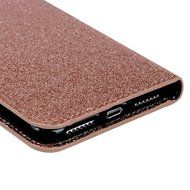 Badalink iPhone 7 Plus Wallet Case (5.5") Stand Flip Case Shiny Glitter PU Leather Case Shockproof Soft TPU Inner... N23