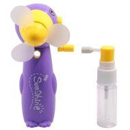AMTopShow Best Cool Mist Humidifier Fan Air Cooler Battery Powered Super Long Lasting Hello Kitty Style N39