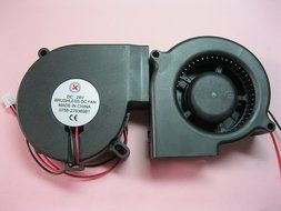 2 pcs Brushless DC Blower Fan 7525S 24V 2 Wires 75x75x25mm Sleeve-bearing Skywalking N3