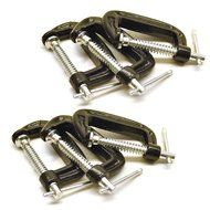 2" Heavy duty G Clamp Grip Holder Clasp Vice (6 Pack) TE294