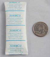 Industry Standard 10 Gram Silica Gel Tyvek Desiccant Packets and Dehumidifiers, Made in USA N2