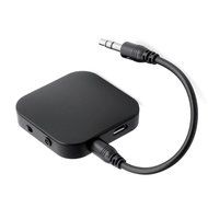 KINGMAS 2-in-1 Bluetooth Transmitter and Receiver 3.5mm Portable Wireless Audio Adapter for Headphones, TV, Computer... N4