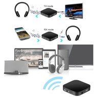 KINGMAS 2-in-1 Bluetooth Transmitter and Receiver 3.5mm Portable Wireless Audio Adapter for Headphones, TV, Computer... N5