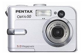 Pentax Optio 50 Digital Camera 3x Zoom N2