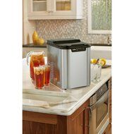 Danby DIM2500SSDB Portable Ice Maker, Stainless Steel N5