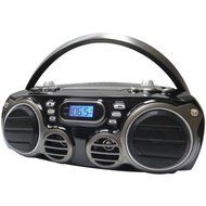New SYLVANIA SRCD682BT Bluetooth Portable CD Radio Boom Box with AM/FM Radio