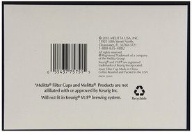 Melitta Single Cup Coffee for K-Cup Brewers, Cafe de Europa Vienna Roast, Dark Roast, 5.08 oz - 12 Count N7