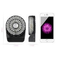D-FantiX 3-inch Mini Portable Fan 4 Speeds Rechargeable USB Desktop Fan Personal Fan Small Handheld Fan Battery... N4