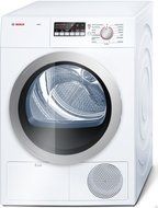 Bosch WTB86201UC500 4.0 Cu. Ft. White Stackable Electric Dryer - Energy Star