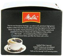 Melitta Single Cup Coffee for K-Cup Brewers, Cafe de Europa Vienna Roast, Dark Roast, 5.08 oz - 12 Count N11