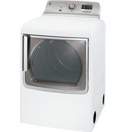GE GTDS850GDWS 7.8 Cu. Ft. White With Steam Cycle Gas Front Load Dryer N6