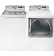 GE GTDS850GDWS 7.8 Cu. Ft. White With Steam Cycle Gas Front Load Dryer N7