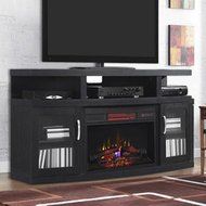 Cantilever Infrared Electric Fireplace Media Cabinet - 26MM5508-NB04