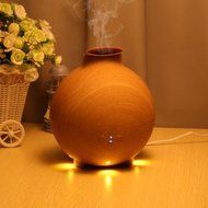 IREALIST Floureon Essential Oil Aroma Diffuser Ultrasonic Humidifier Air Mist Aromatherapy Purifier Wood grain... N11