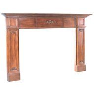 Pearl Mantels Jefferson Wood Fireplace Mantel Surround